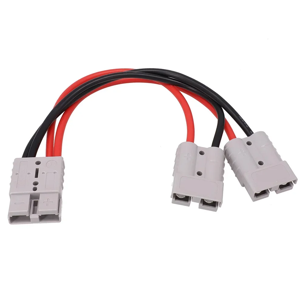 

1 шт. 120 А 600 В для разъема Anderson к двойному Y-адаптеру 6AWG Автомобильный Кабель питания 4-6AWG 30 см 50 см в длину Электрический