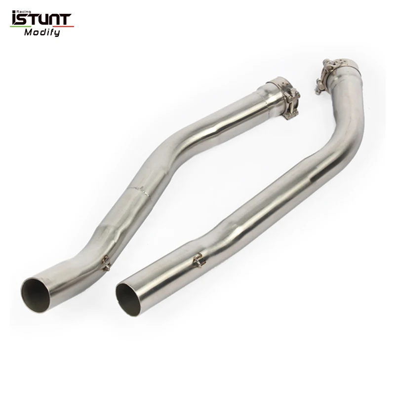 

Надевается для Kawasaki ZZR1400 Ninja ZX14R ZX-14R 2006-2016, модификация выхлопной трубы мотоцикла Escape Moto, глушитель среднего звена