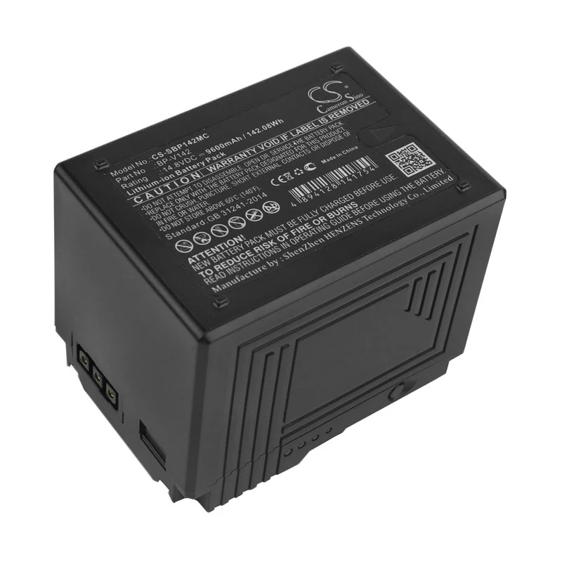 

CS 9600mAh / 142.08Wh battery for Sony PMW-400, PMW-500, PMW-EX330, PMW-F5, PMW-F55, PMW-Z450 BP-V142