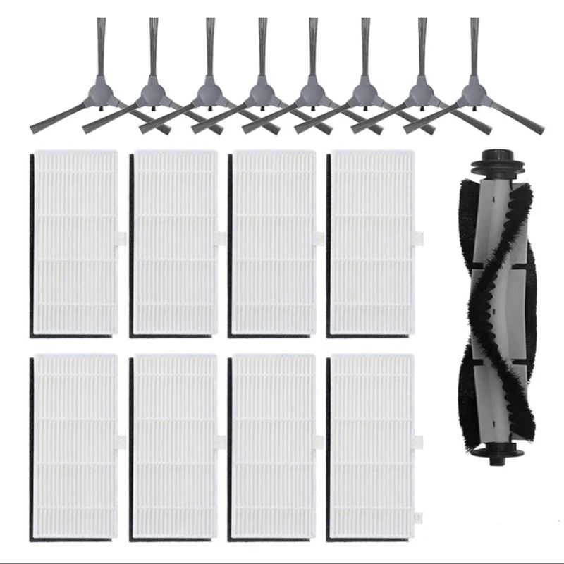 

Replacement Main Brush&Filter &Side Brush Accessories For Coredy 3500 R3500 R3500S R750 Robot Vacuum Cleaner Parts,17Pcs