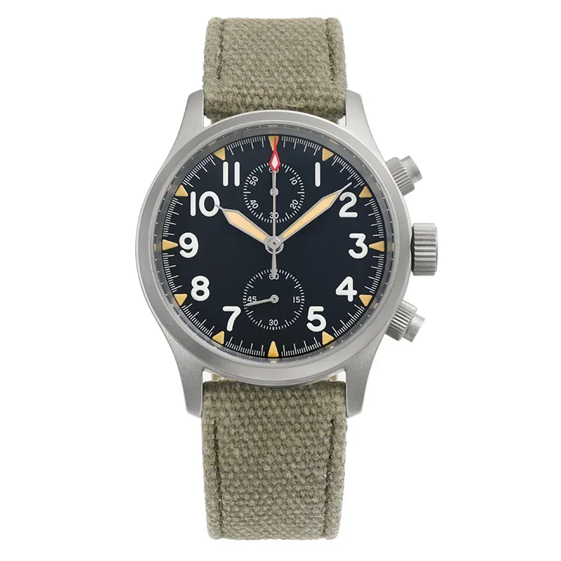 

New Militado Men Quartz Chronograph Watch Top Brand Luxury Retro Waterproof 100M Resistant Military Watches Luminous Wristwatch