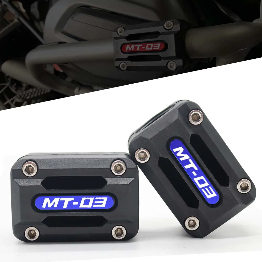 

For YAMAHA MT-03 MT03 MT 03 22/25/28mm Motorcycle Engine Crash Bar Protection Bumper Decorative Guard Block