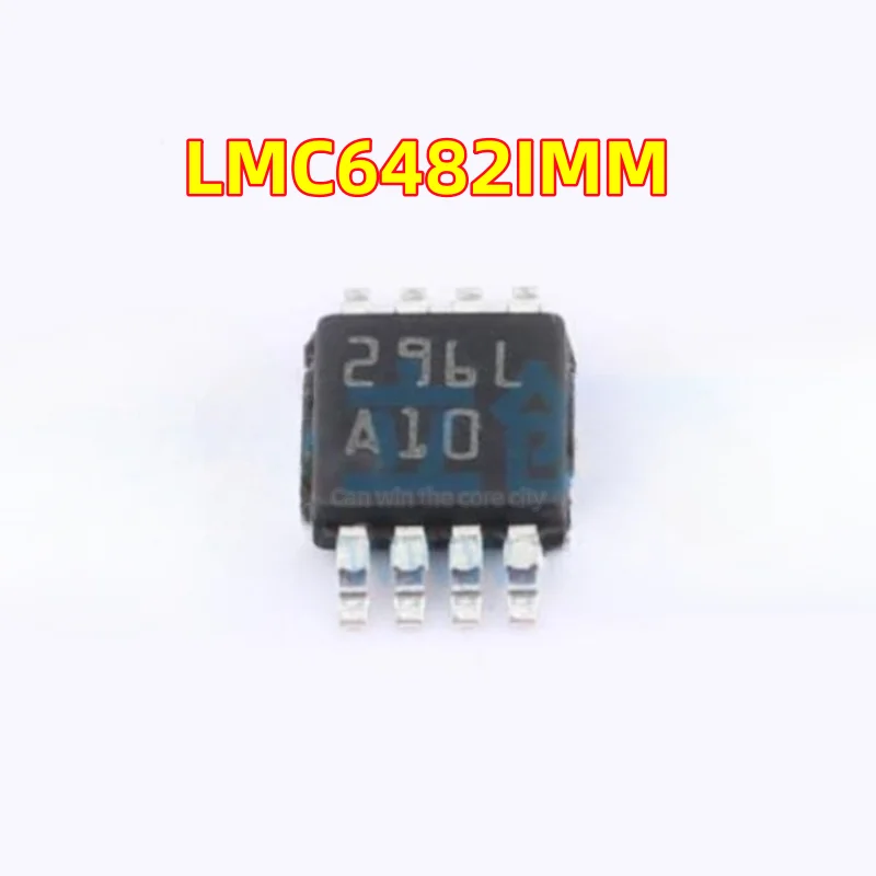 10 шт./лот Новый LMC6482IMM LMC6482IMMX экран A10, рабочий усилитель MSOP8 оригинальный в наличии