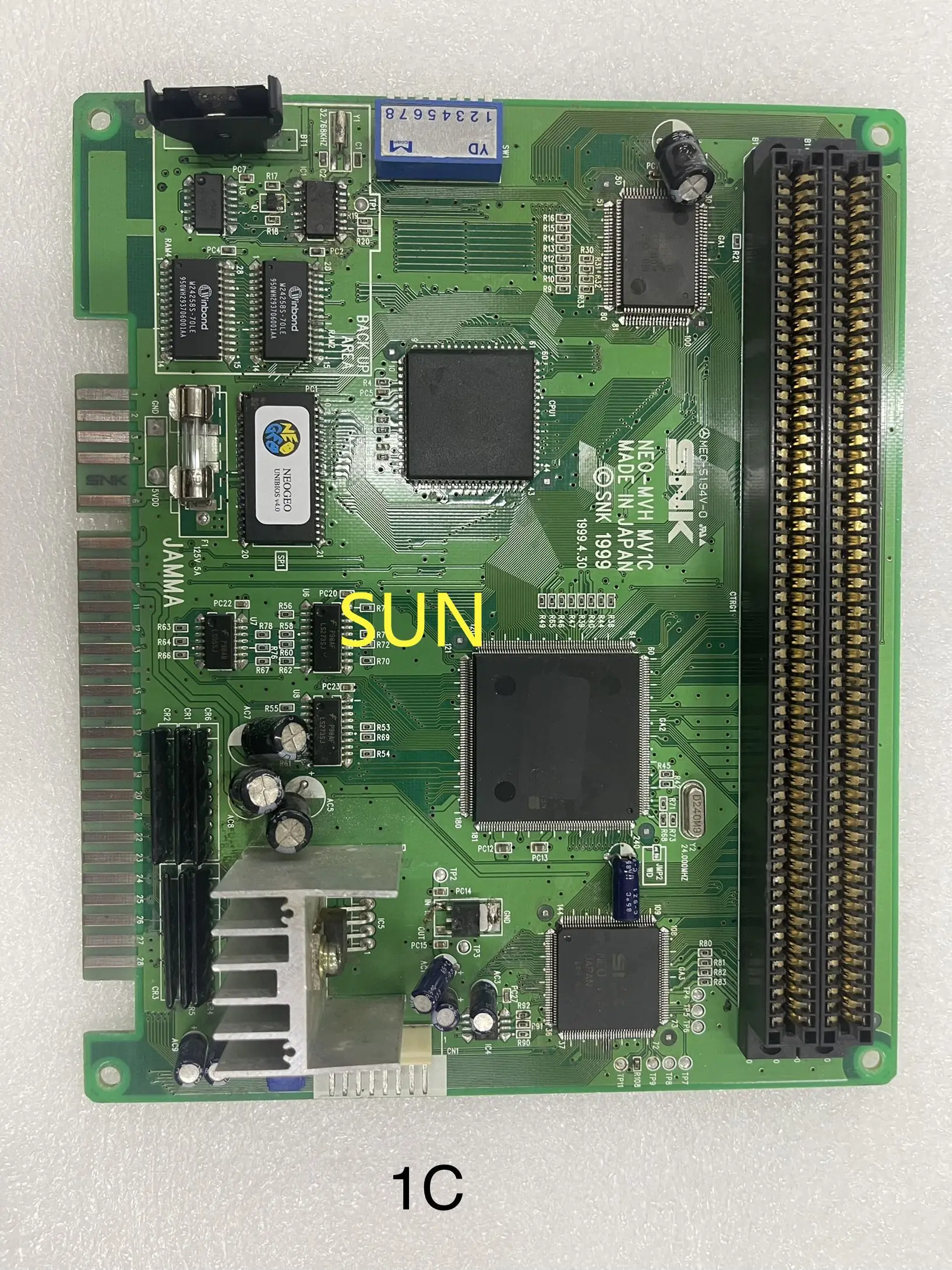 Unibios версии 4 0 neoaes geo MVS SNK используемый в MV1FZ/B/C аркадные машины аксессуары детали
