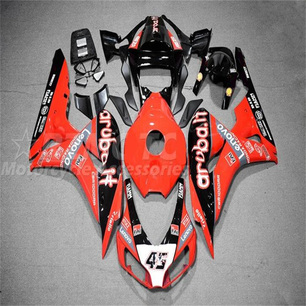 

4Gifts New ABS Motorcycle Whole Fairings Kit Fit For HONDA CBR1000RR 2006 2007 06 07 Fairing Bodywork Set Cool Red it