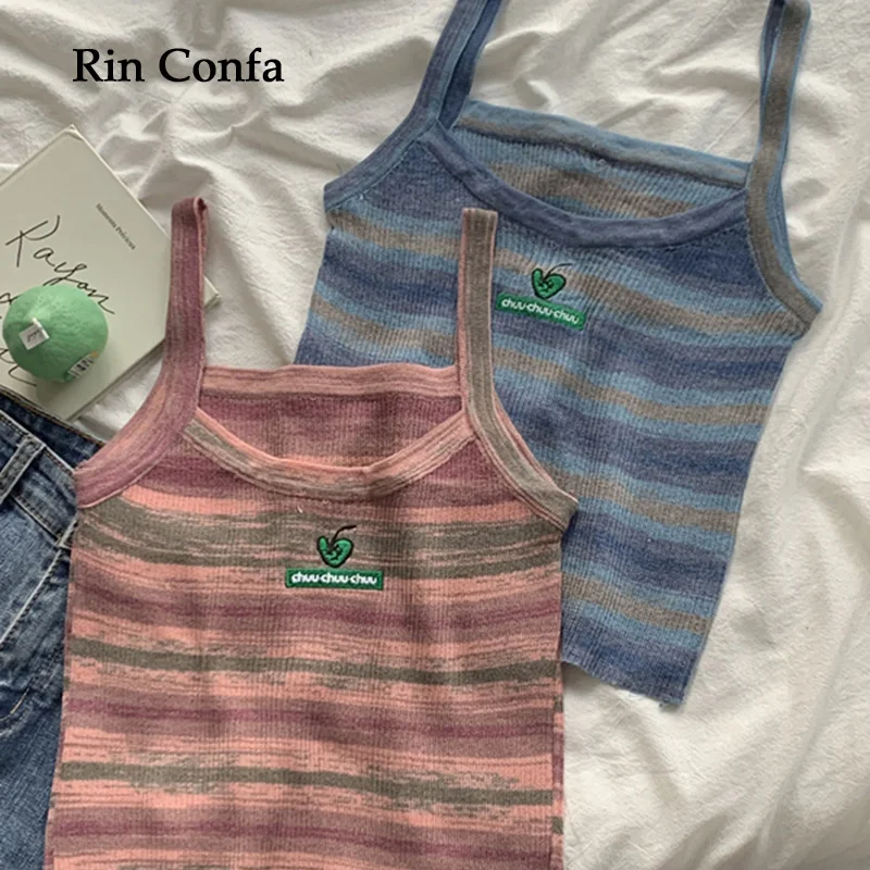 

Жилет женский тонкий в полоску, с подтяжками