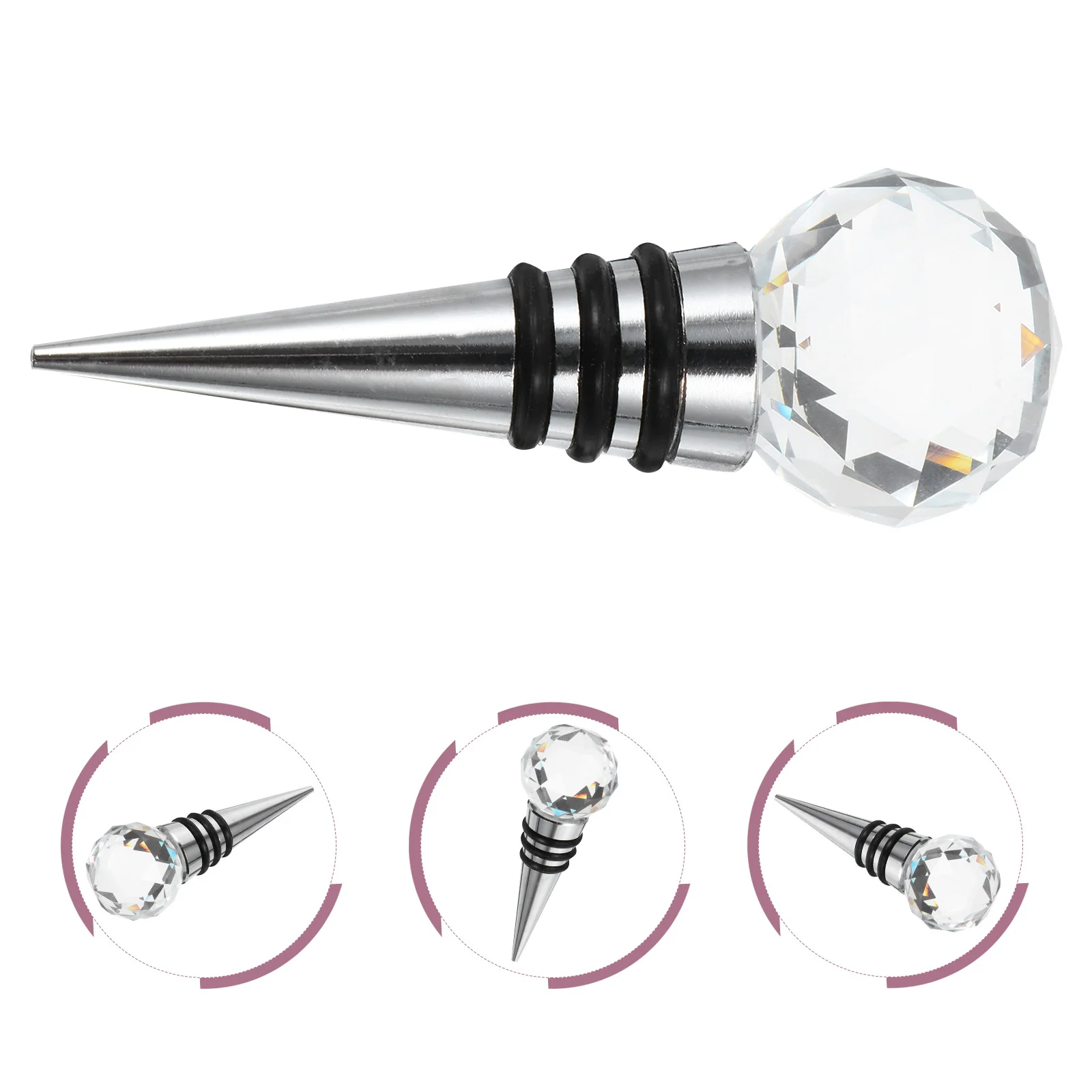 2 шт. пробка вакуумный упаковщик уплотнительная для бутылок алмазный креативный