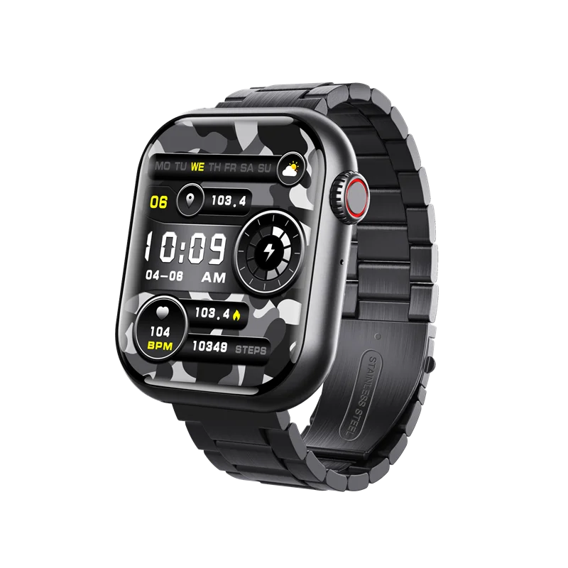 

Smart Watch F108 Men Large Screen Bluetooth Call Blood Heart Rate Health Monitor Sports Fitness Tracker Women Smartwatch