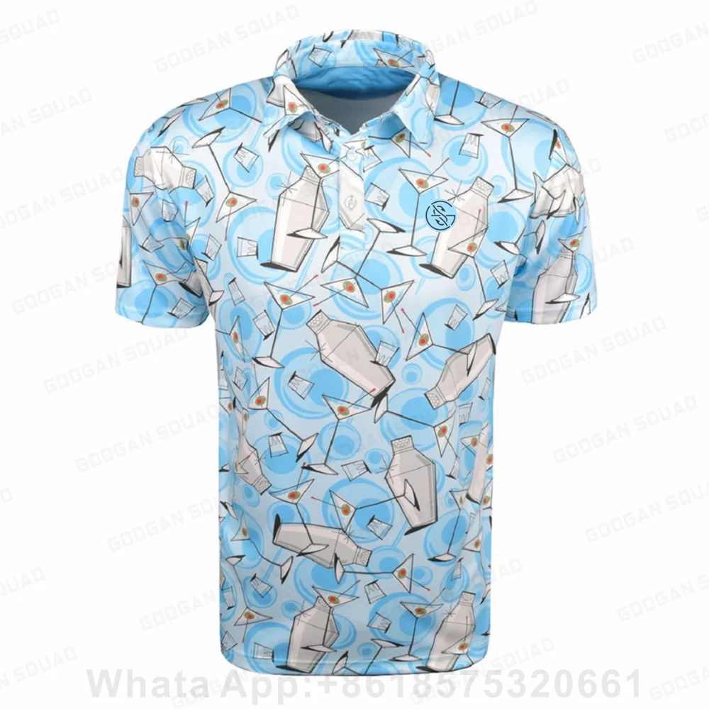 New Mens Golf Polo Shirt Mens Casual 100% Polyester Polo Shirt Men Quick Dry F1 Racing Polo Shirt For Men Plus Size