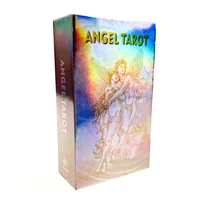 2021 new arrival angel tarot cards full english verson pdf guide book oracle deck divination board games for family party home