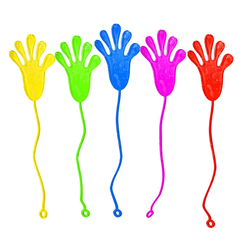 

5/10/20Pcs Sticky Palm Climbing Tricky Hands Kids Toys Fidget Elastically Stretchable Finger Palm Children Boys Girl Party Gifts