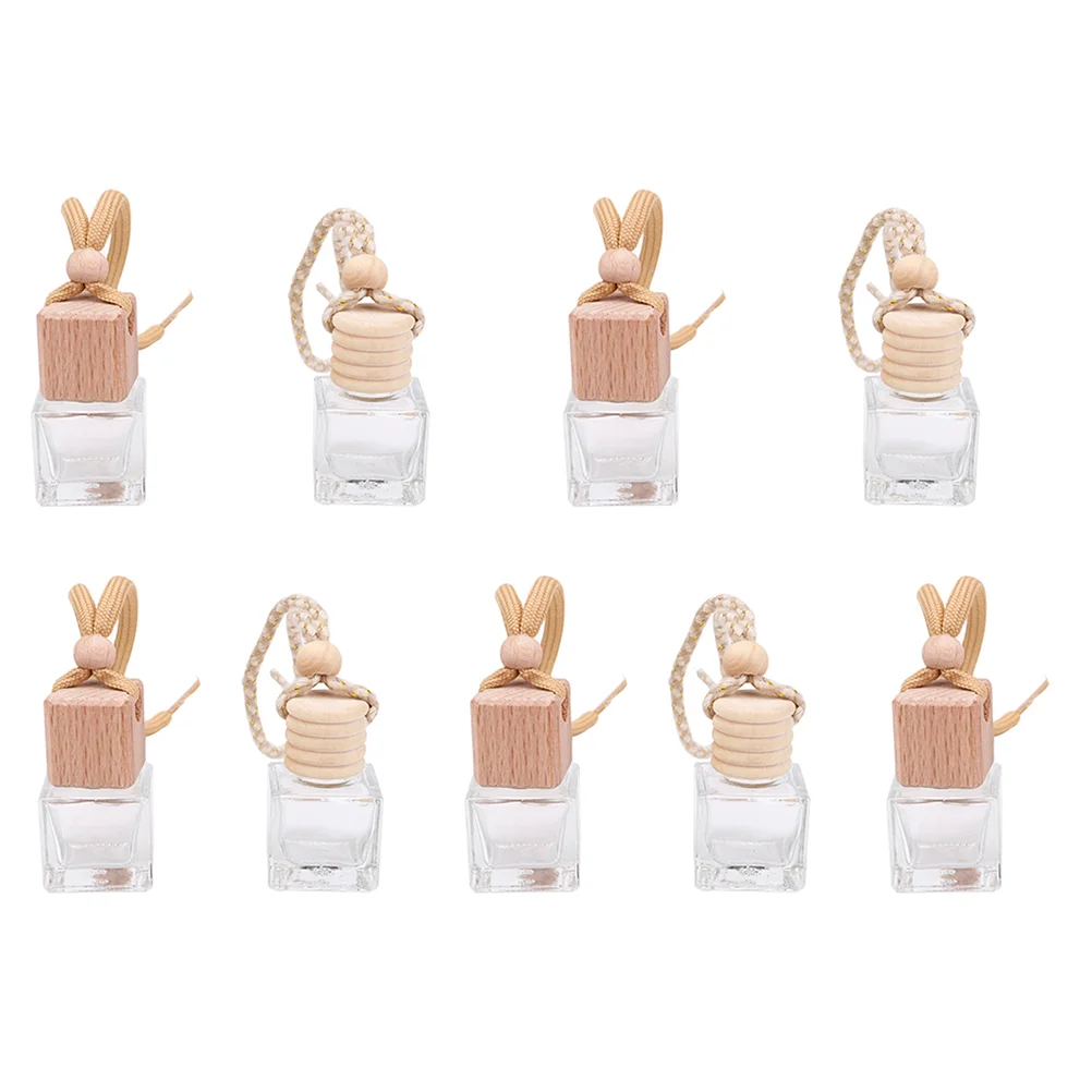 

9Pcs Refillable Car Hanging Empty Perfume Bottle Car Hanging Aromatherapy Bottle