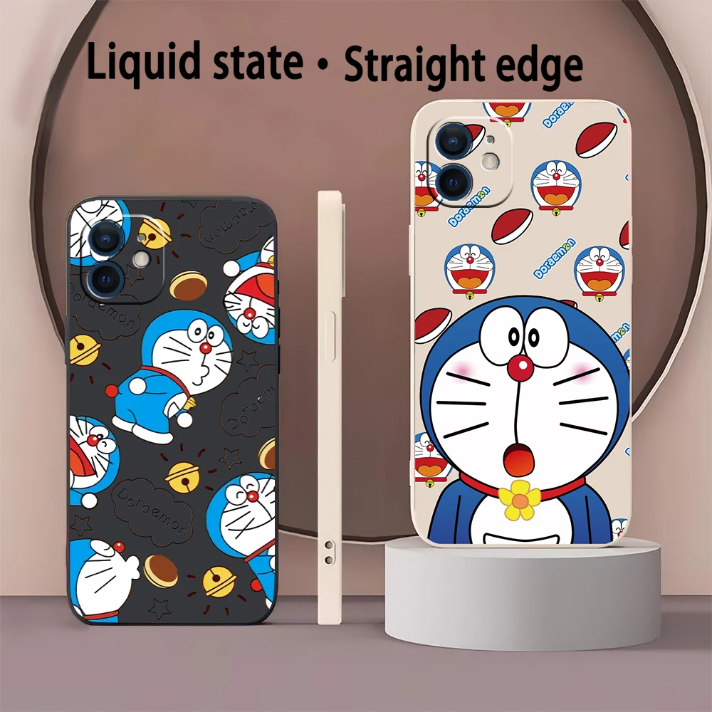 

Cartoon Doraemon Candies Dorayaki Phone Case For iPhone Se Case 7 7P 8 Plus 6 6s 11 12 13 Max Pro Mini X Xr Xs SE 2020 A1am TPU
