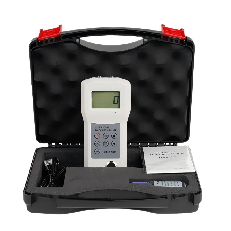 UM6700 Ультразвуковой толщиномер с автоматической нулевой калибровкой 1 0–300 мм