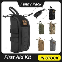 camping survival first aid kit bag tactical medical pack outdoor hunting emergency survival tools edc pouch molle fanny bag