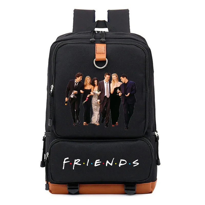 Central Perk Coffee Friends TV Show Backpack For Boys Girls Travel Shoulder Backpack Men Women Large Capacity Daily Bookbag
