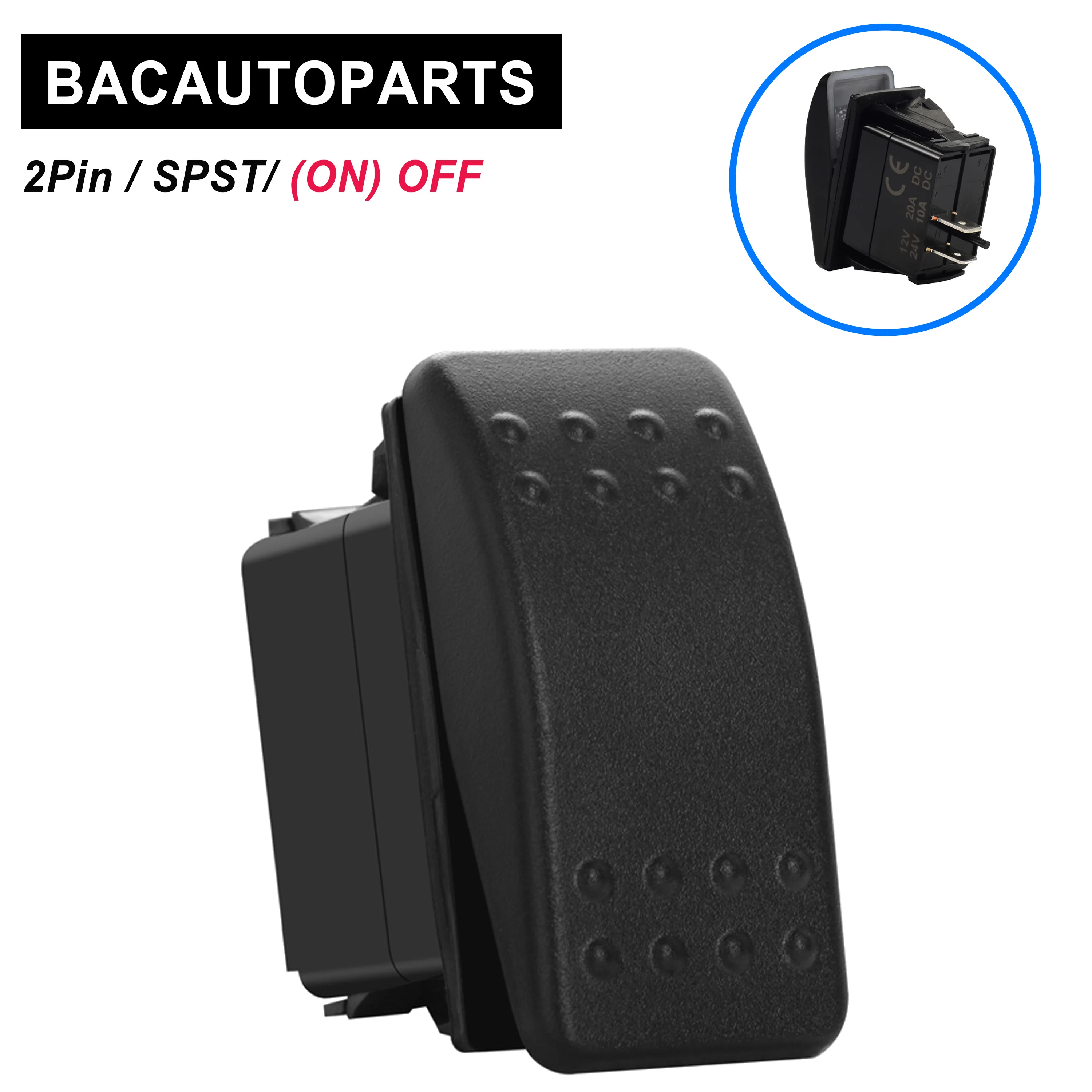 

Кнопочный переключатель 2Pin/3Pin/4Pin/6Pin ВКЛ./ВЫКЛ., мгновенный переключатель для автомобиля, морской лодки, ARB стиль, запчасти, аксессуары для кемпера