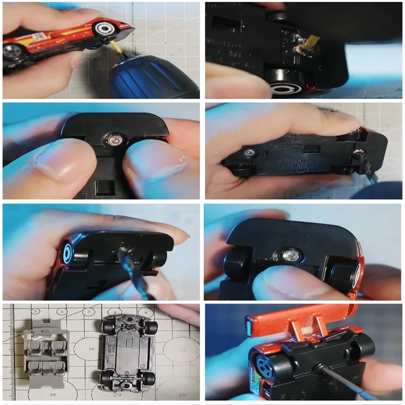 10 комплектов 1/64 Φ 8 мм + 12 Съемная шина 1:64 сплав Автомобильная