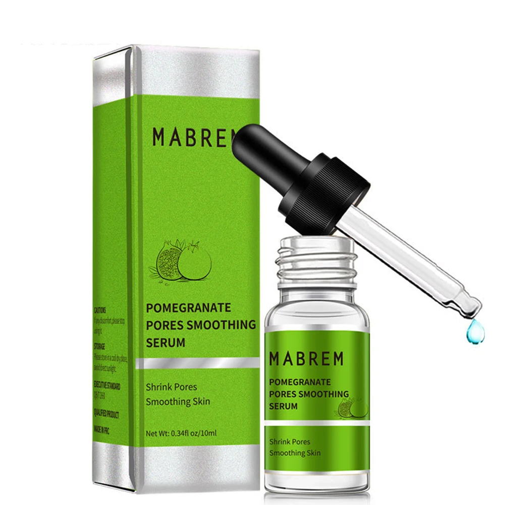 

Fruit Acid Pore Shrink Face Serum Hyaluronic Acid Moisturizing Nourish Essence Firming Brighten Pore Shrinking Skin Care