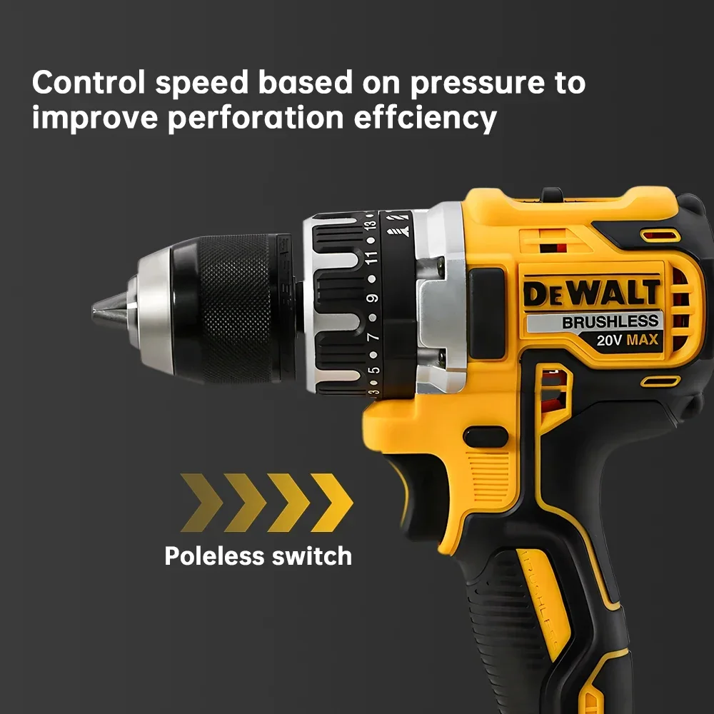 Dewalt DCD796 Аккумуляторная бесщеточная ударная дрель Бесщеточная