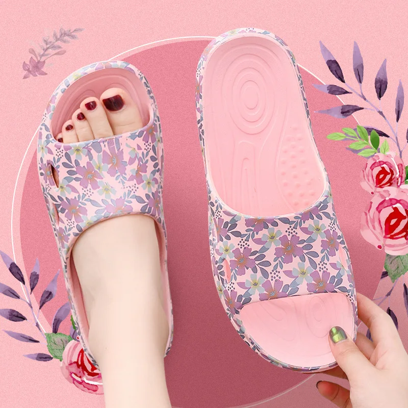 

Мужские и женские сандалии на толстой подошве, Нескользящие шлепанцы для дома и улицы, 2022