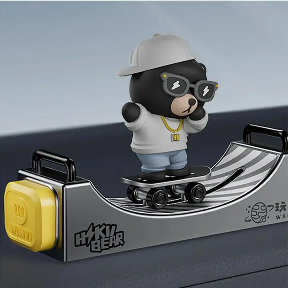 Haco Bear Временная искусственная творческая подставка для номерного знака скутера