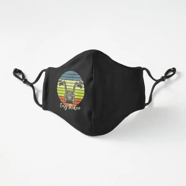 

Маска для лица Easy rider на закате, силуэт на велосипеде в стиле ретро, маска для рта для Haojue YAMAHA SYM Derbi