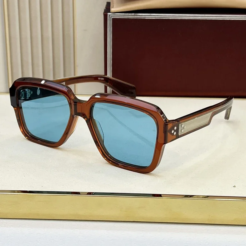 JMM ALFRED новые солнцезащитные очки из ацетата мужские и женские в большой оправе