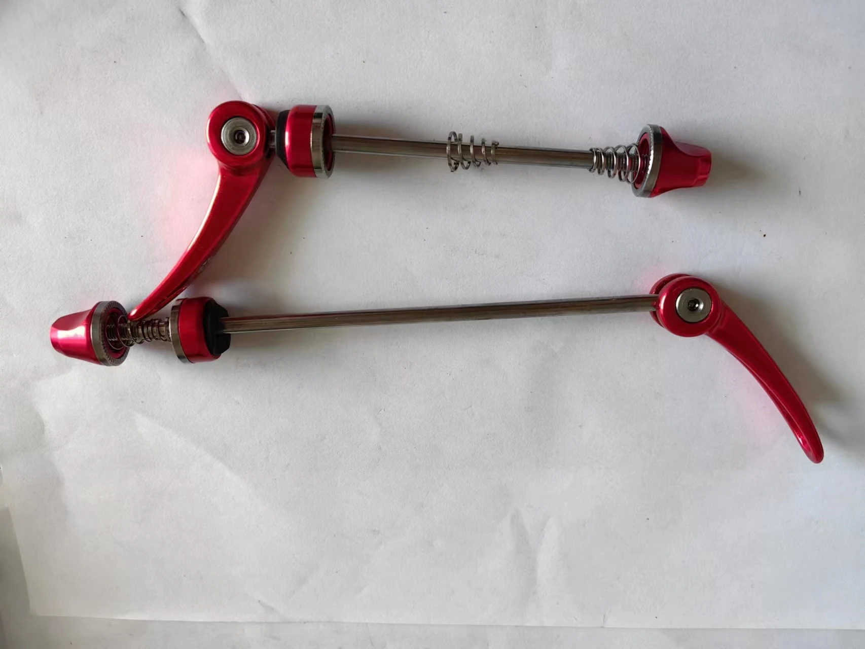 Для складного велосипеда Dahon Quick Release 74 мм 135 QR Skewer alloy Axle Red