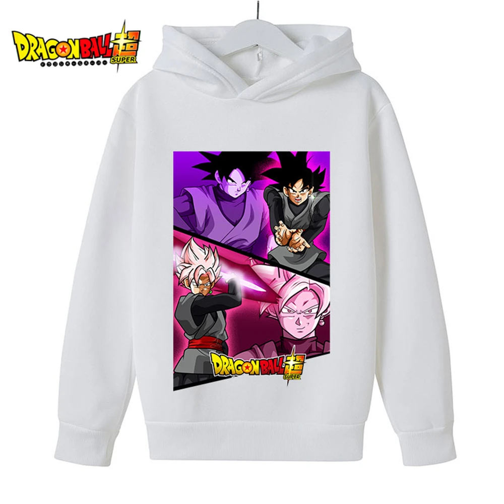 

New Dragon Ball Z Hoodies for Girls Boys Kids Cartoon Pullovers Outwears Children Goku Anime Sweatshirts Tops Streetwear