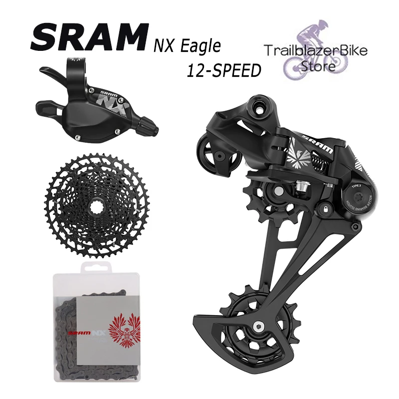 

Задний переключатель передач SRAM NX Eagle, 12-скоростной, 12 В