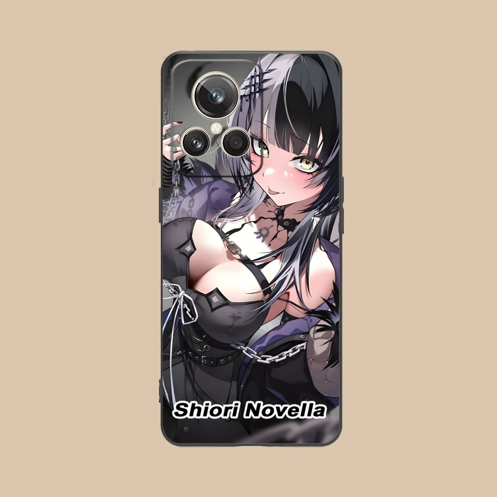 Shiori Novella Fashion Mobile Cell Phone Case for Realme GT 2 9i 8i 7i Pro X50 X2 C35 C21 C20 C11 C3 Black Cover Shell