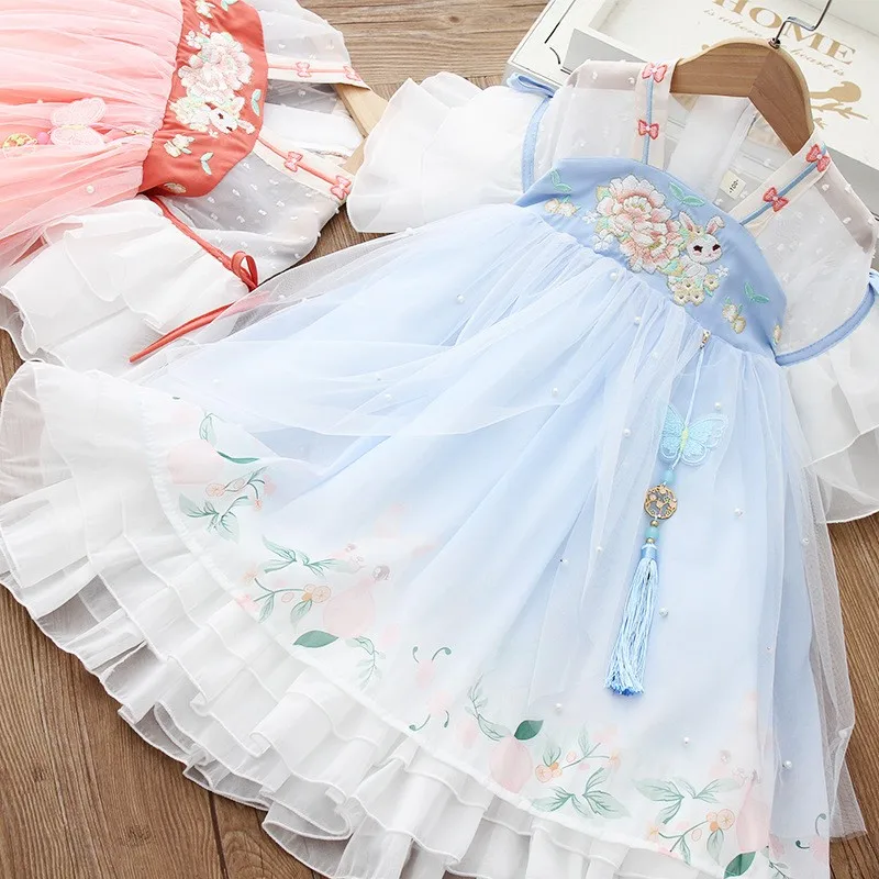 Традиционное платье ханьфу для детей древнего возраста китайская одежда девочек