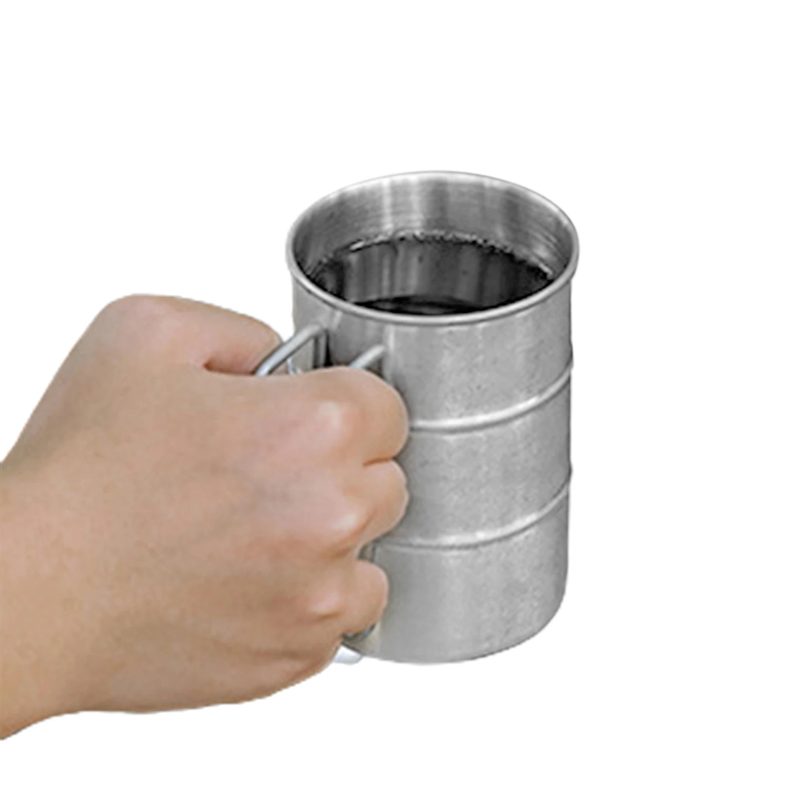

Металлическая чашка для кемпинга, кофе, путешествий, для пешего туризма и кемпинга, уличные питьевые чашки из нержавеющей стали 304