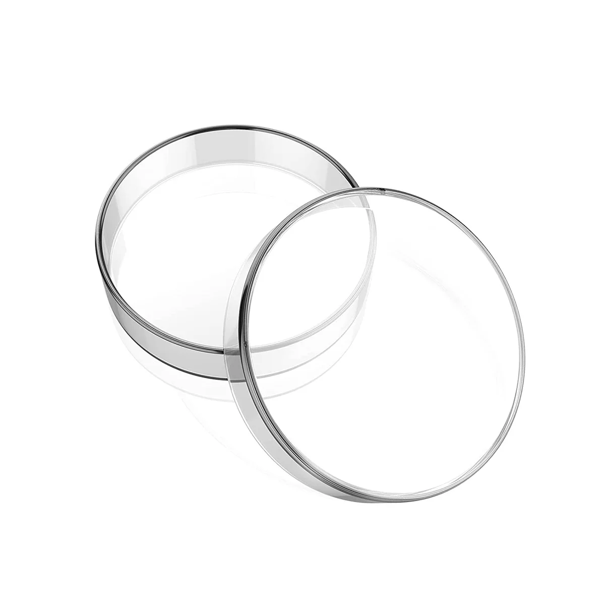 

60 mm Glass Petri Dishes, 10 Pcs Autoclavable Lab Petri Plates with A Inoculation Loop, Autoclavable and Reusable