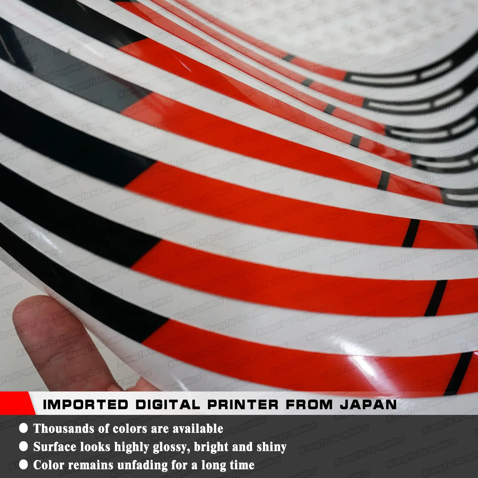 HUMAART 21 18 дюймовая лента для велосипеда-внедорожника Виниловая наклейка CR CRF Beta GasGas