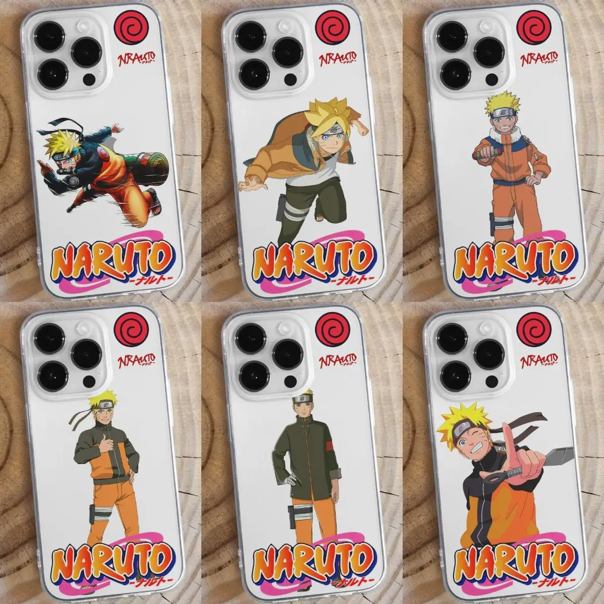 

Naruto Iphone 14 Pro Max Case 13 12 11 X XR XS 8 7Plus Ninja Uzumaki Naruto Transparent Silicone Fall Resistance Toys Anime Soft