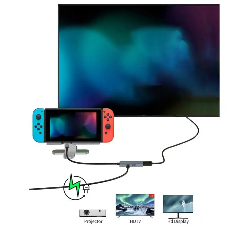 

Адаптер для быстрой зарядки 5gbp/s для Macbook Dock Card Reader Adapter Usb 3 Port для Macbook Reader Splitter Multi Mini