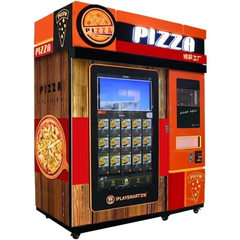 Автомат для продажи горячих продуктов самообслуживания автоматическая