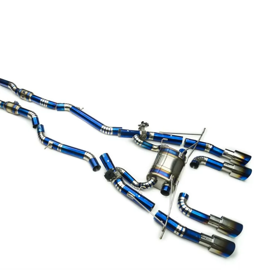 Фото Новая электронная выхлопная система Cende OEM для M3 G80 3.0T, высококачественная, из нержавеющей стали и титана, Catback Val, лидер продаж. №1