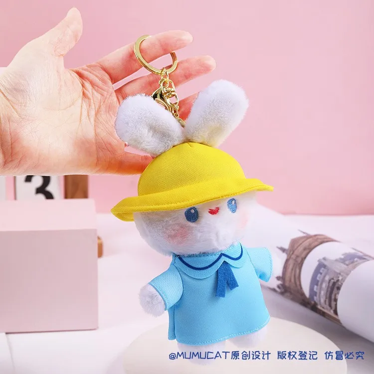 Забавный парный кролик Новый Изысканный милый кулон мягкий плюшевый модный