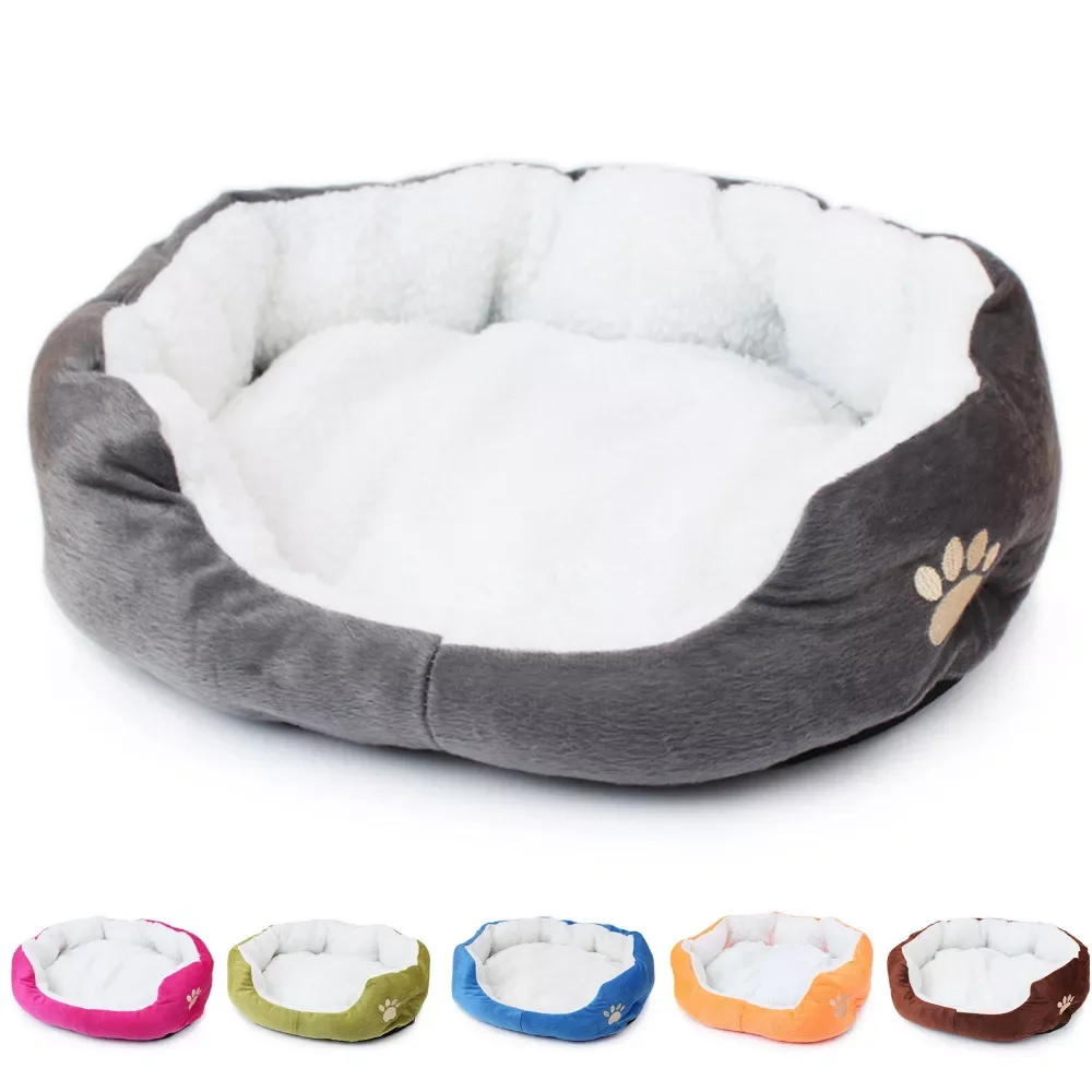 

2022New Pet Bed Pet Dog Bed Cat Kennel Warm Cozy For dogs Dog Bed House Kennel Removable Washable Pets dog Kennel pets accessor