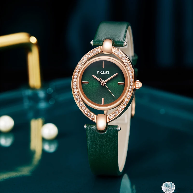 

Grace Lady Small Quartz Watch Rose Gold Relogio Feminino Classic Female Clock Leather Band Fashion Dress Watches Wild 2022