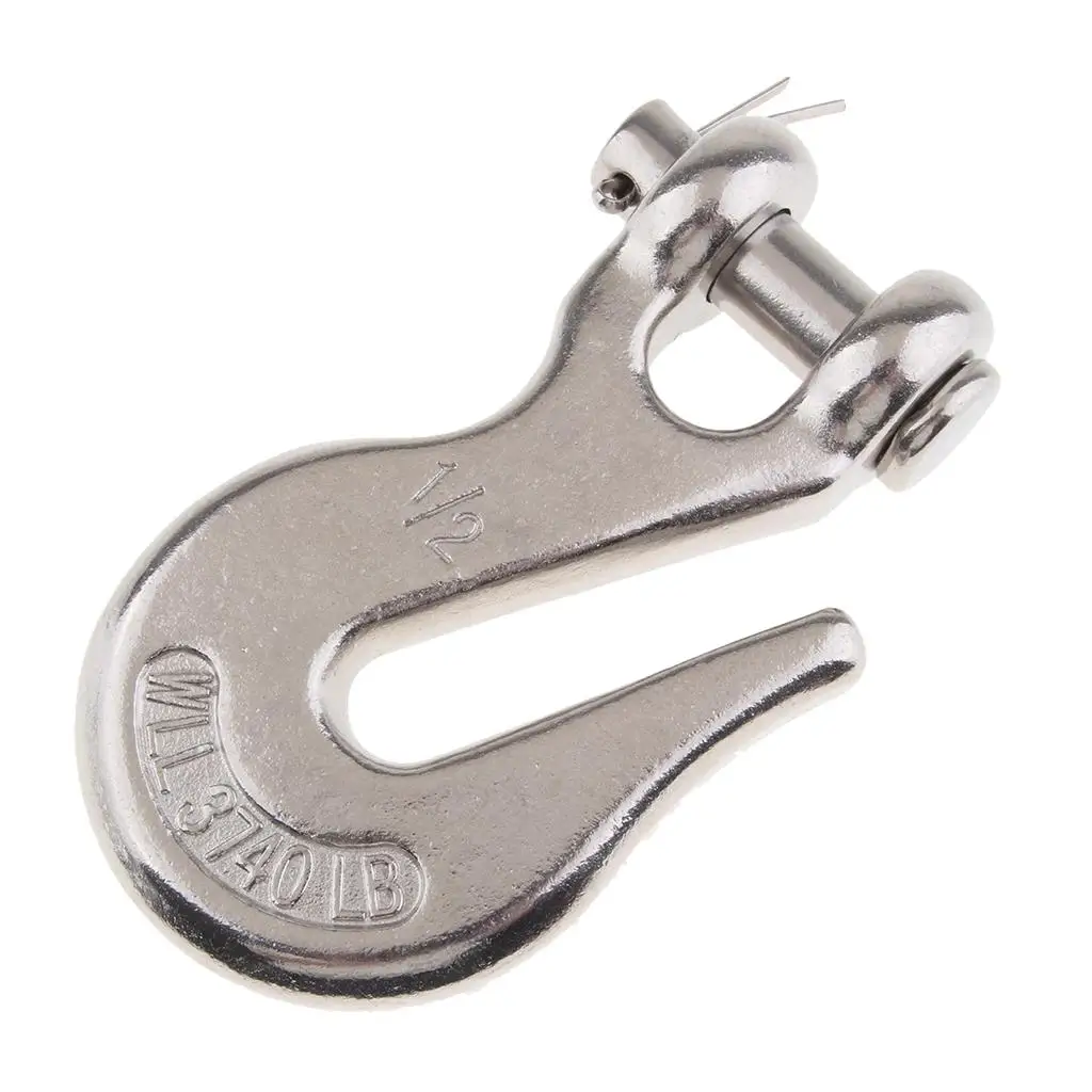 

316 Grade Clevis Grab Chain Hook 1/2" Equipment for Towing Rigging