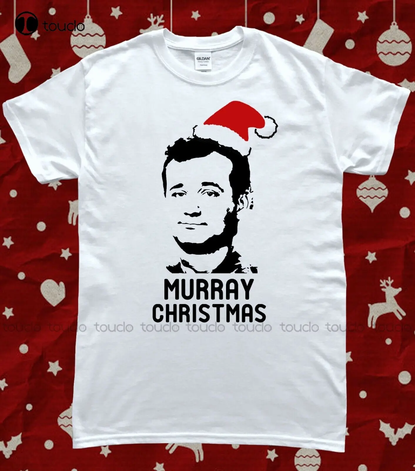 

Bill Murray Christmas Funny Christmas T-Shirt Mens White Tshirt Custom Aldult Teen Unisex Digital Printing Tee Shirts Xs-5Xl New