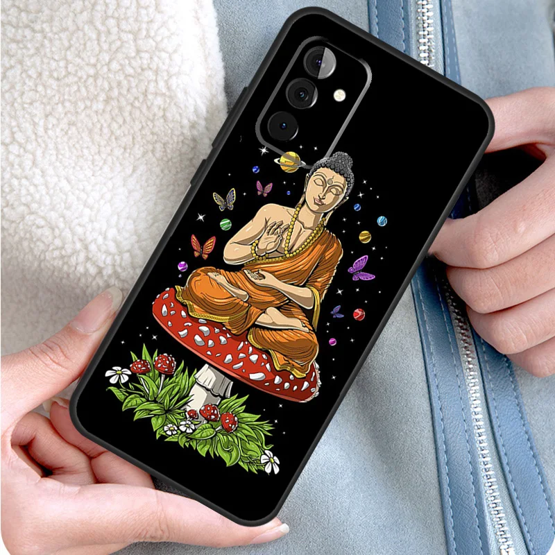 Волшебный гриб инопланетянин Триппи чехол для телефона Samsung Galaxy A15 A25 A35 A55 A54 A34 A14 A13