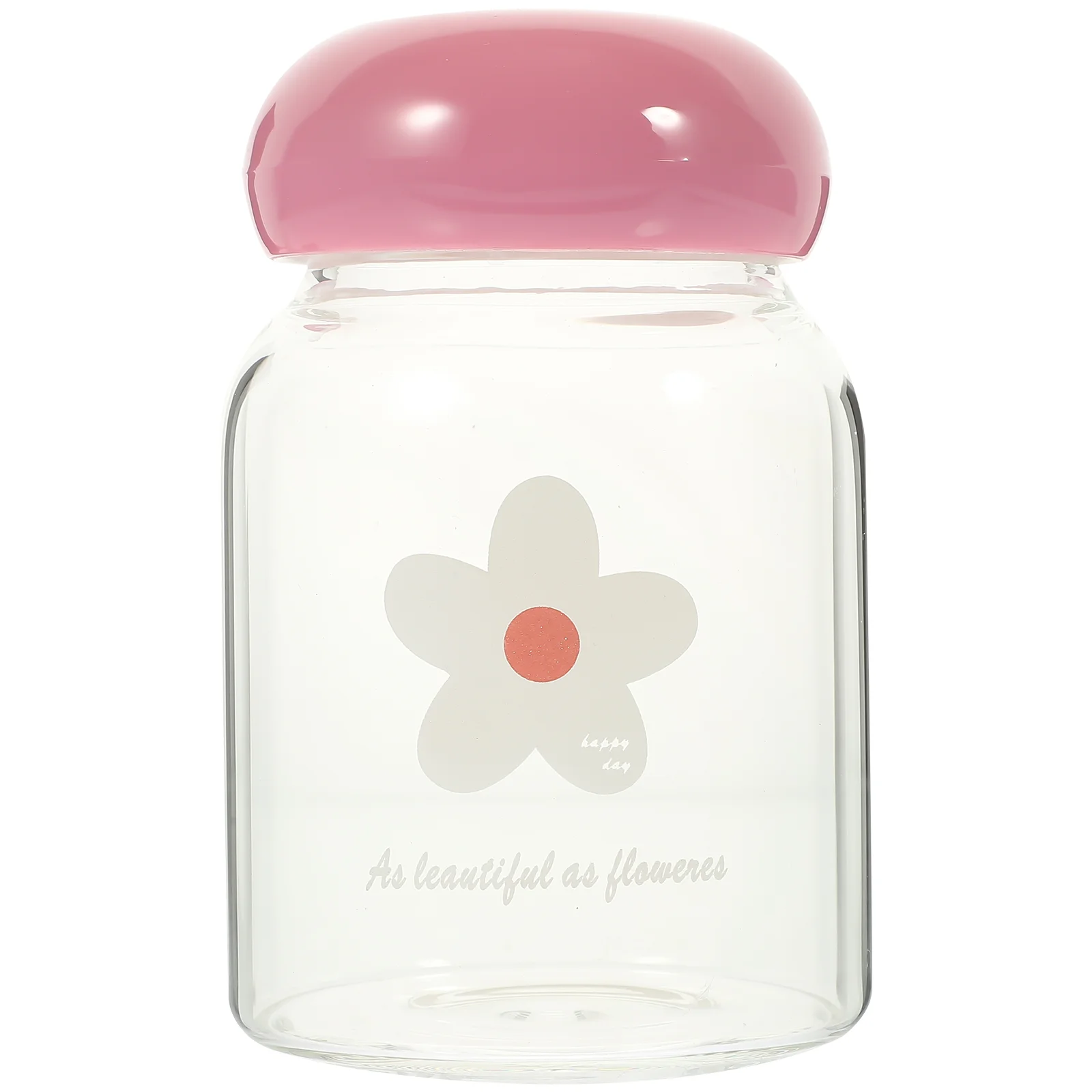 

Bottles Water Bottle Glasscupcontainer Coffee Beverage Tea Mushroom Tumbler Drinking Cold Iced Storage Transparent Travel