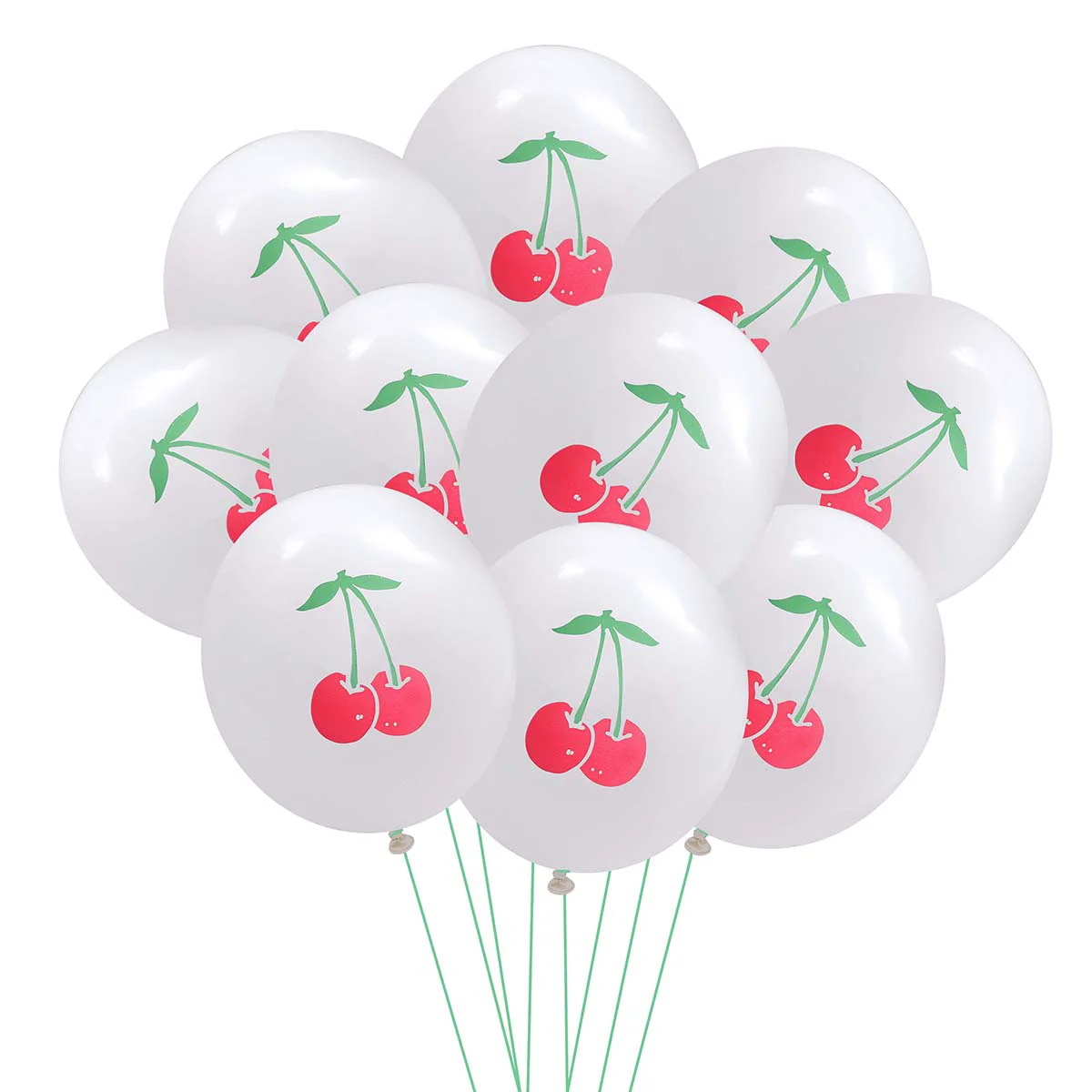 

10 Birthday Party Supplies Fiesta Balloons Birthday Ballons Wedding Balloons Fruit Slices Candy Baloons