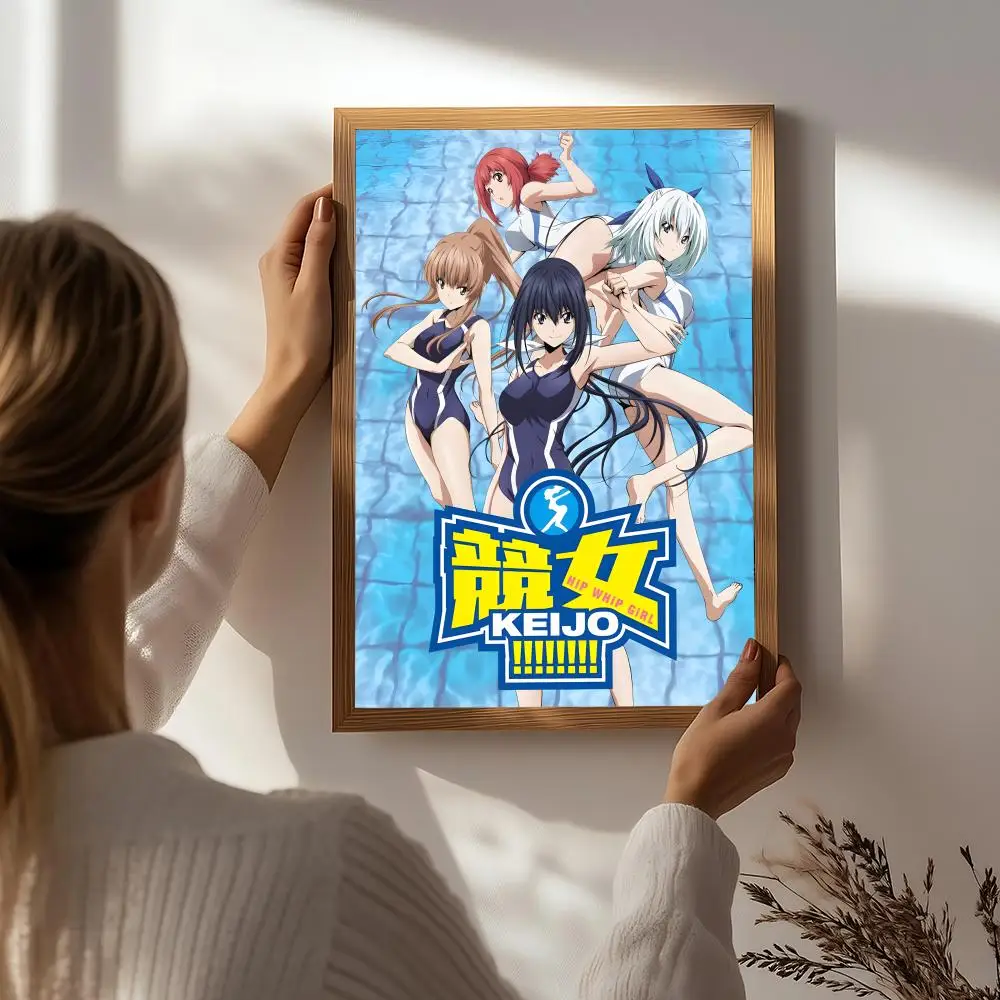 Аниме K-Keijo!!!! Постер HD, самоклеящийся, водонепроницаемый, настенный, идеально подходит для дома, офиса, общежития, спальни, отличный подарок (art.: 3920d9b3173a3) - 3920d9b3173a3