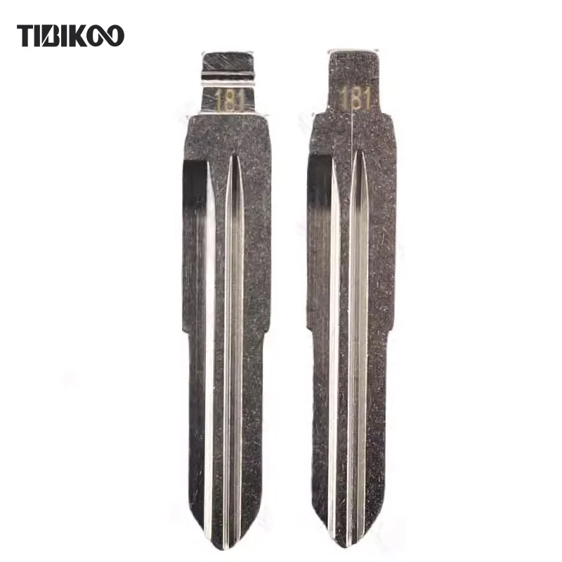 

10 шт. № 181 лезвие ключа Средний паз для Chevrolet Buick Opel DW05R правые Боковые Складные откидные дистанционные лезвия ключа